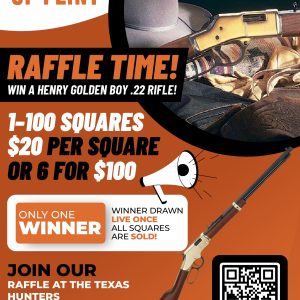 Henry Golden Boy .22 Square Raffle