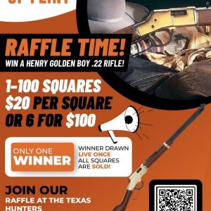 Henry Golden Boy .22 Square Raffle